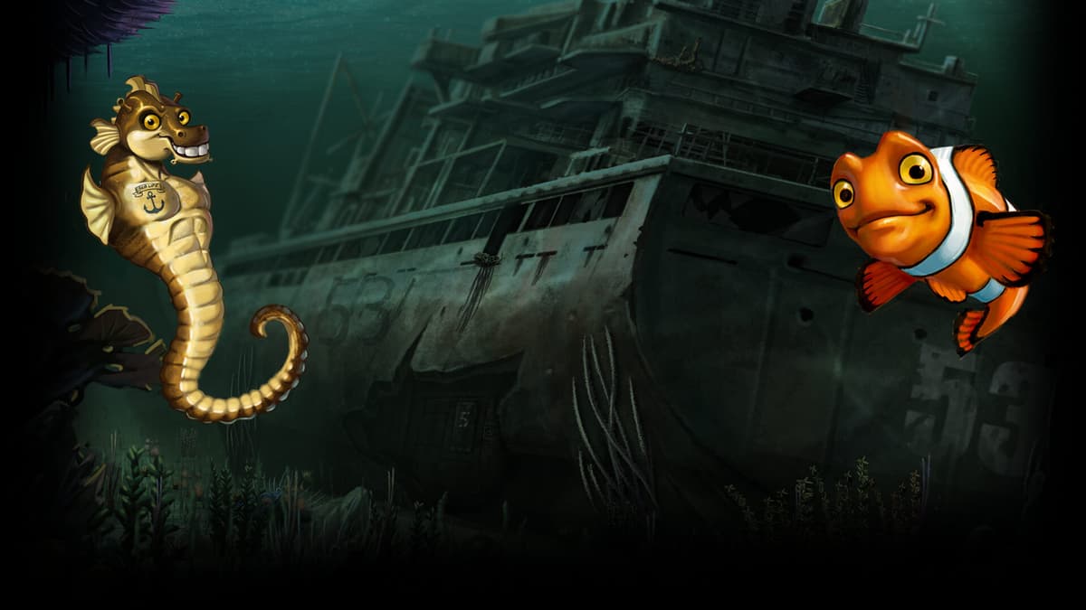Seahorse and Clowny