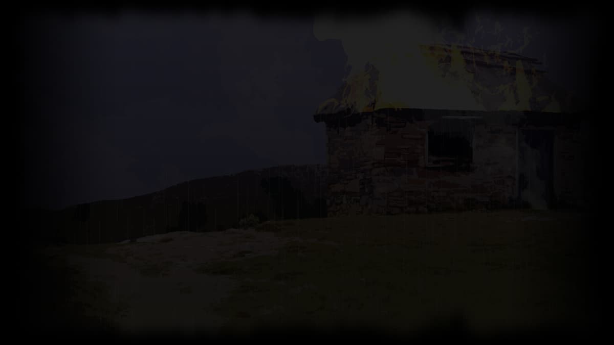 Burning Hut (Profile Background)