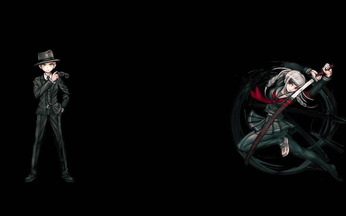 Fuyuhiko Kuzuryu and Peko Pekoyama