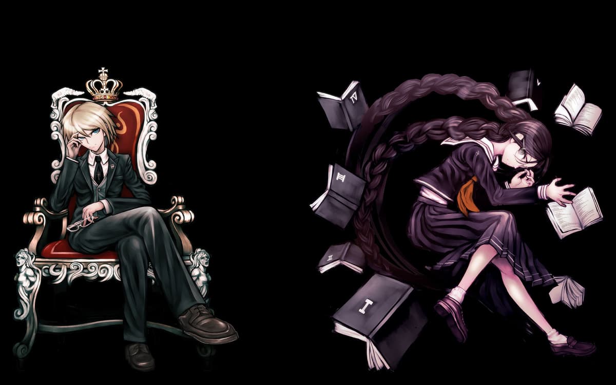 Byakuya Togami and Toko Fukawa