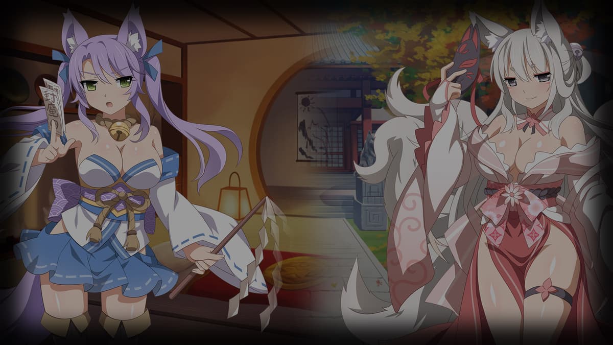 Fox Miko and Nine Tailed Fox