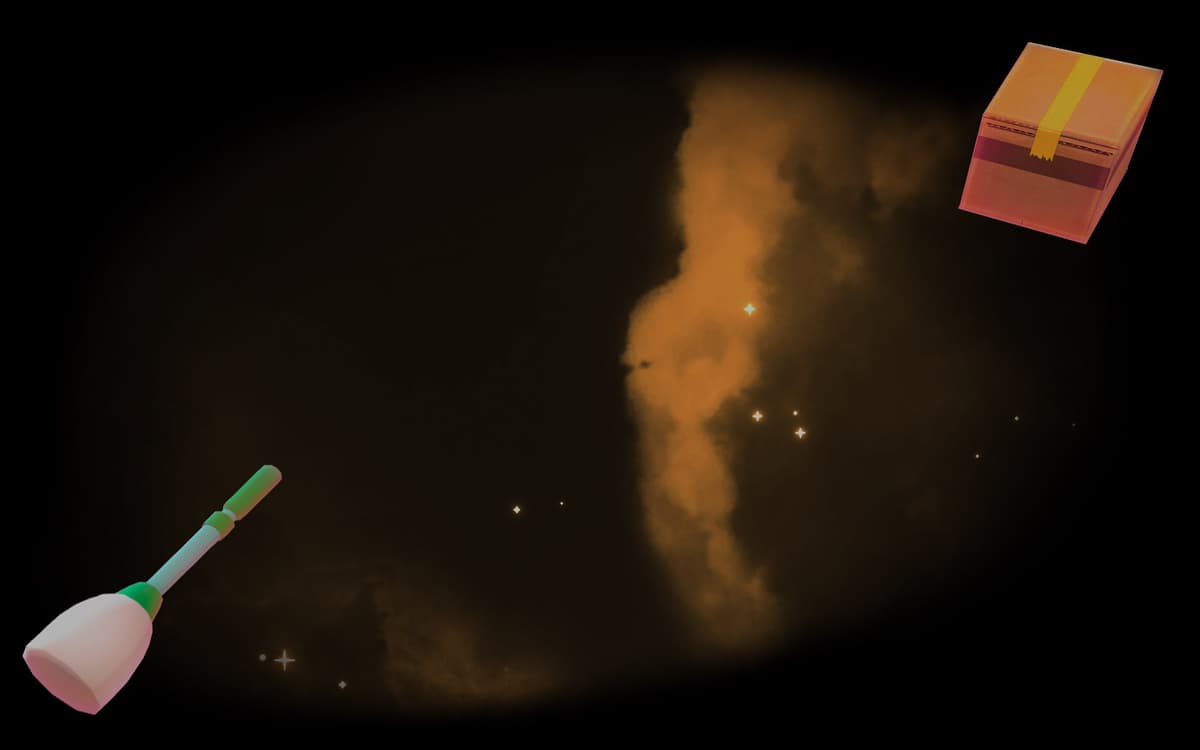 Mop and Box Background