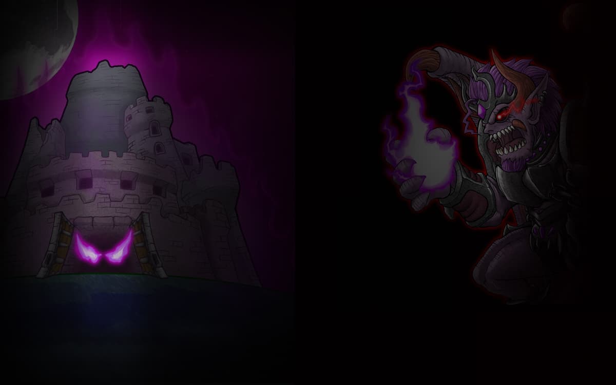 Lost Castle Background - Evil Tyrant