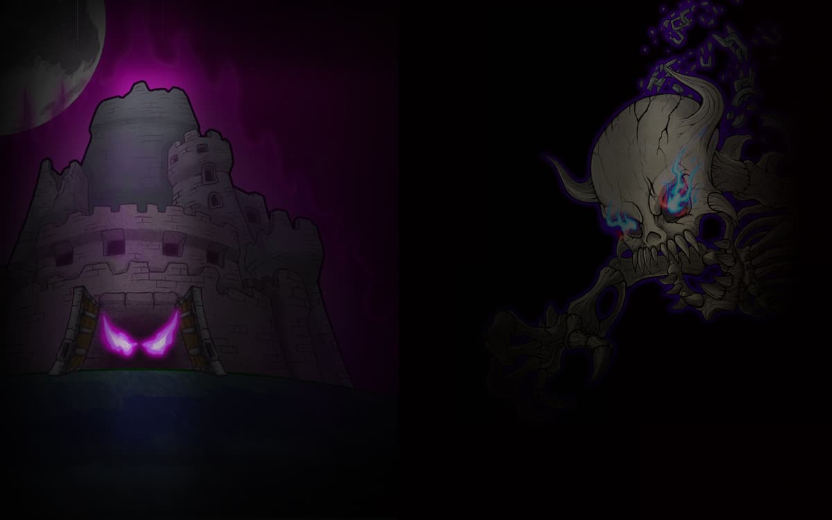 Lost Castle Background - Death Lord