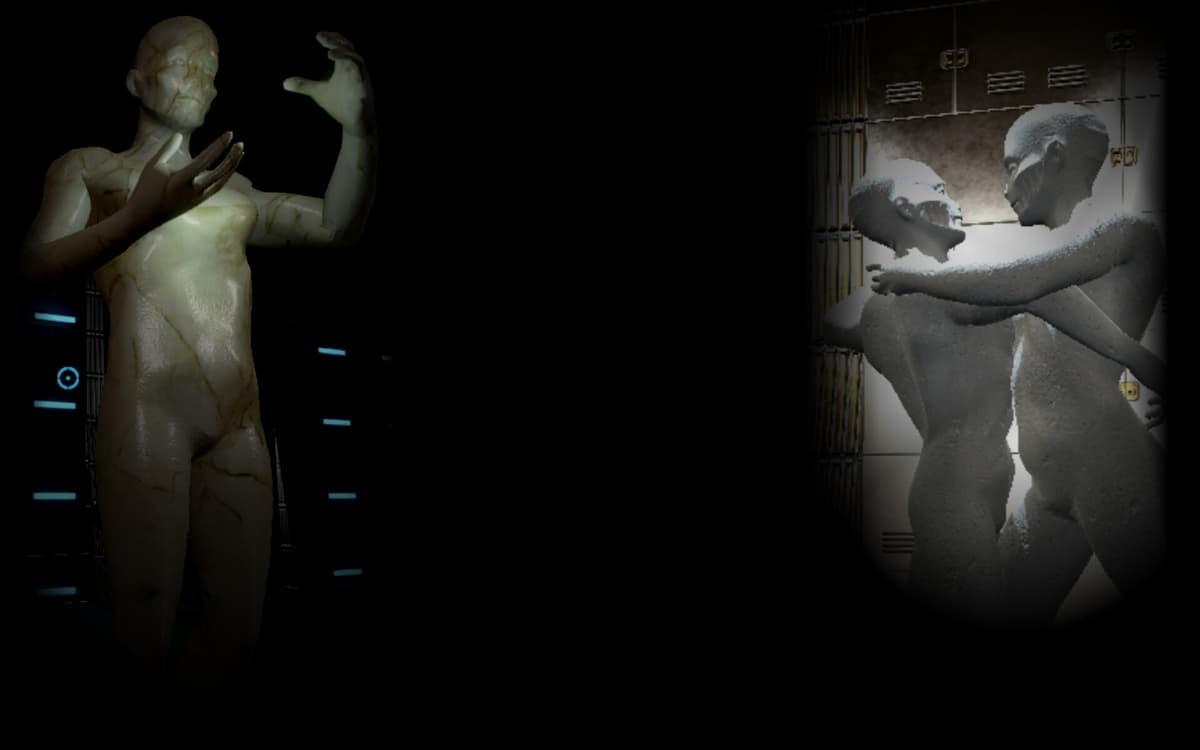 Alien Statues