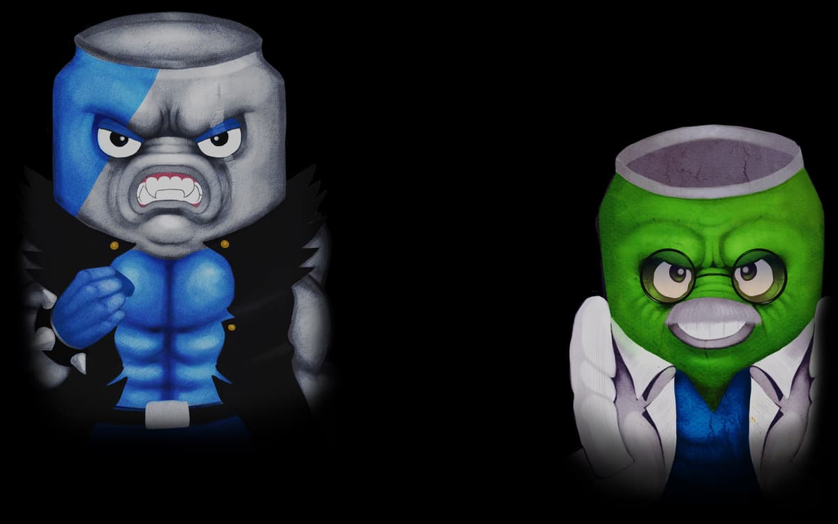 Crazy can-dudes!