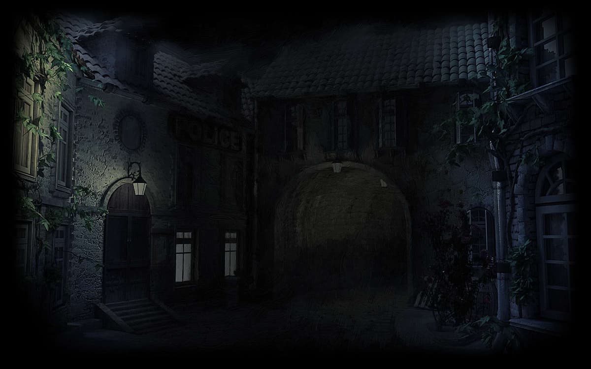 Police yard