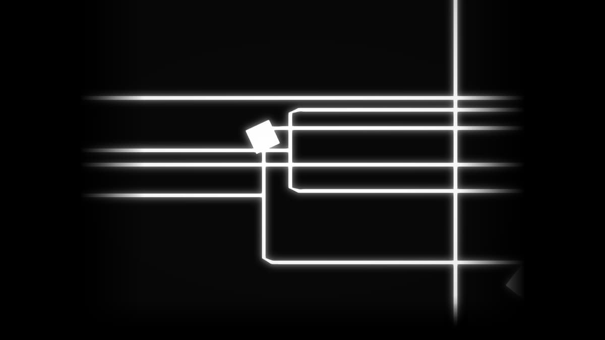 Line / Dash Glow (Black / White)