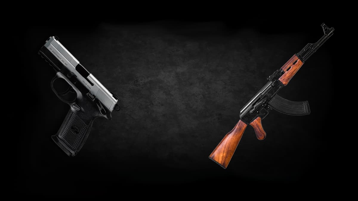 Pistol & AK47