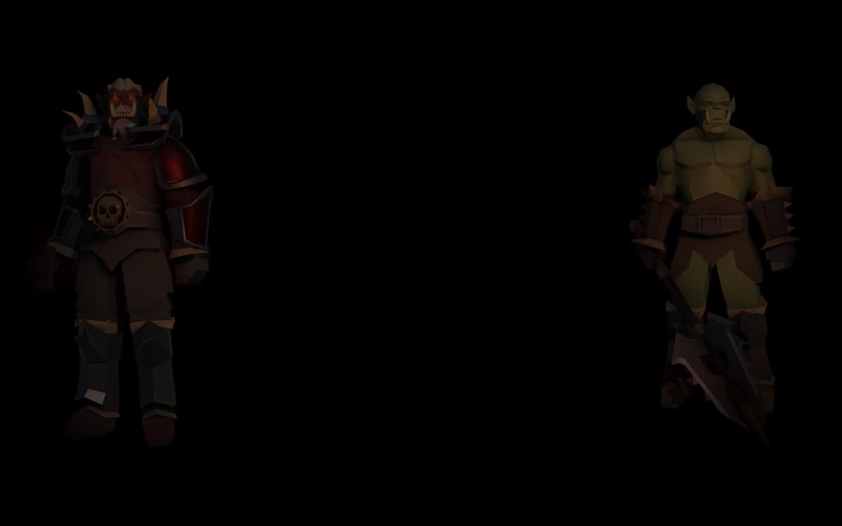 The orcish duo