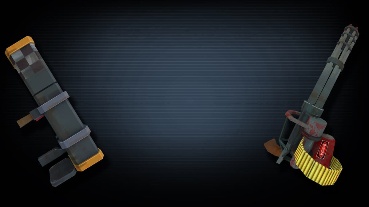 Rocket Launcher & Machine Gun