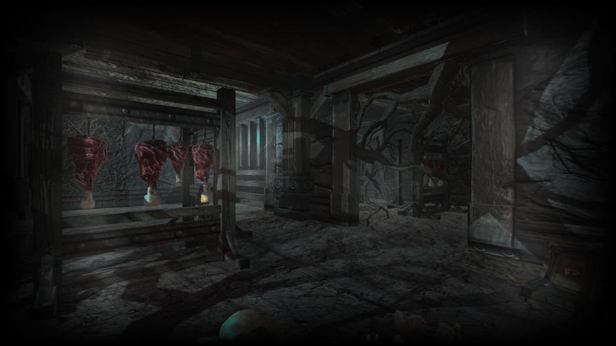 Barred corridor