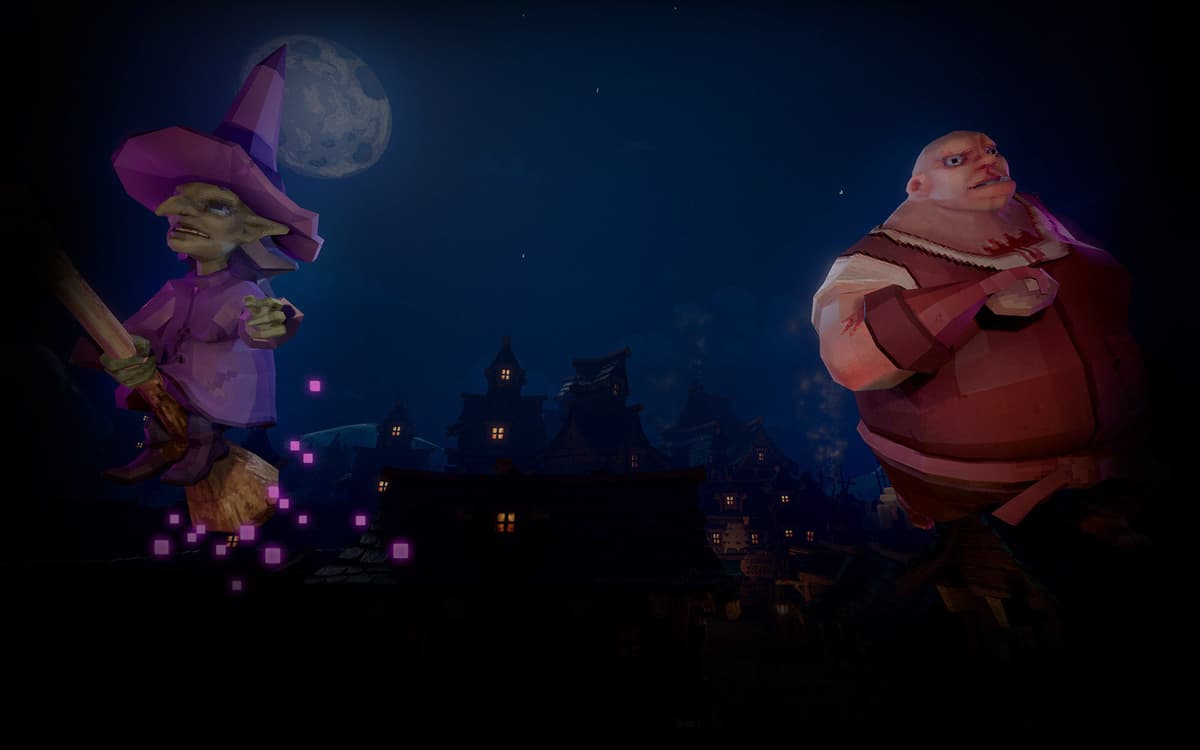 Witch and Hunter Background