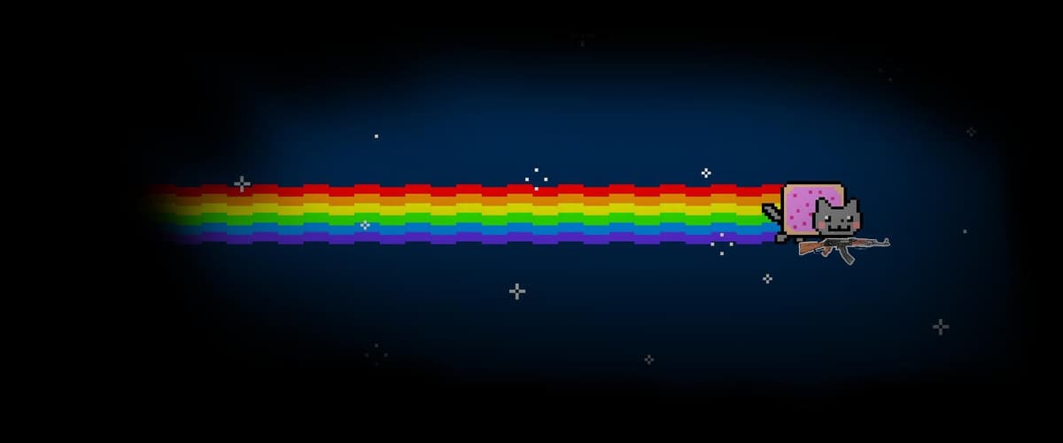 Nyan Cat with Rifle!