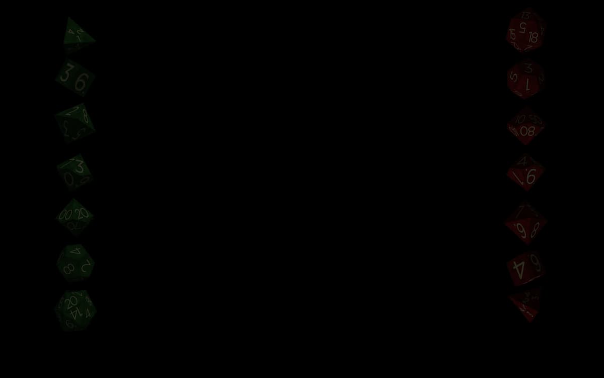 Dice fall