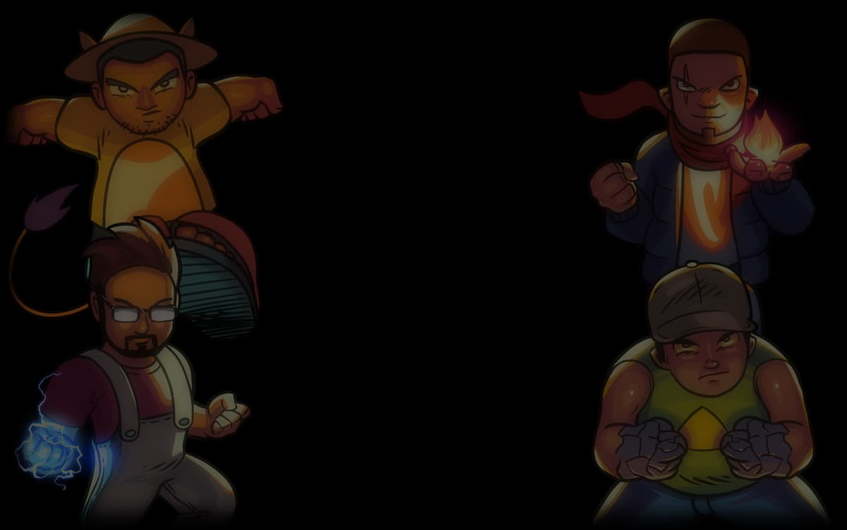 Heróis Cartoon