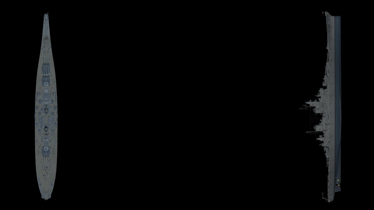 USS Iowa (BB-61) (Profile Background)