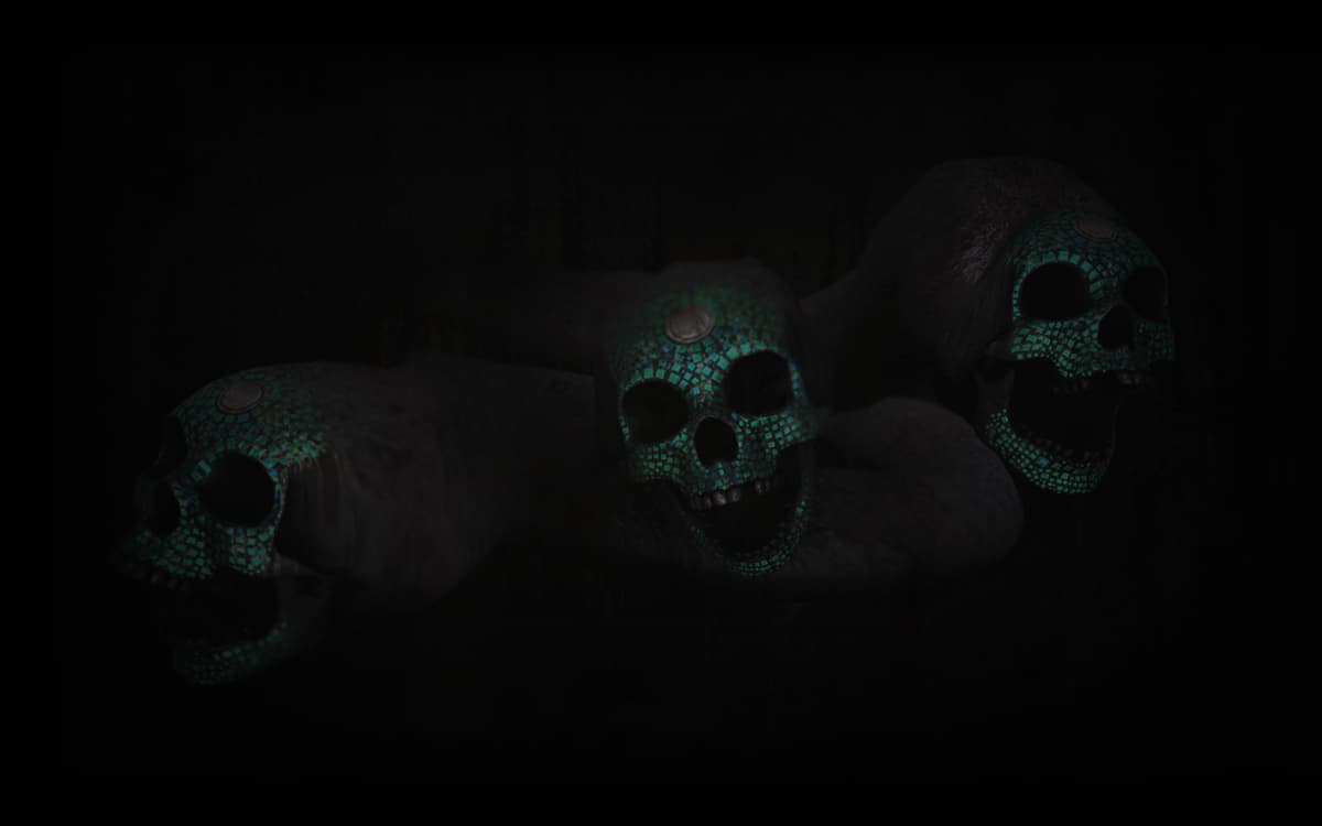 Snake skull (Profile Background)