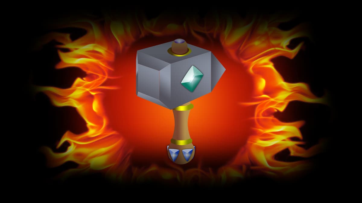 The Hammer of Purifying Flame (Profile Background)