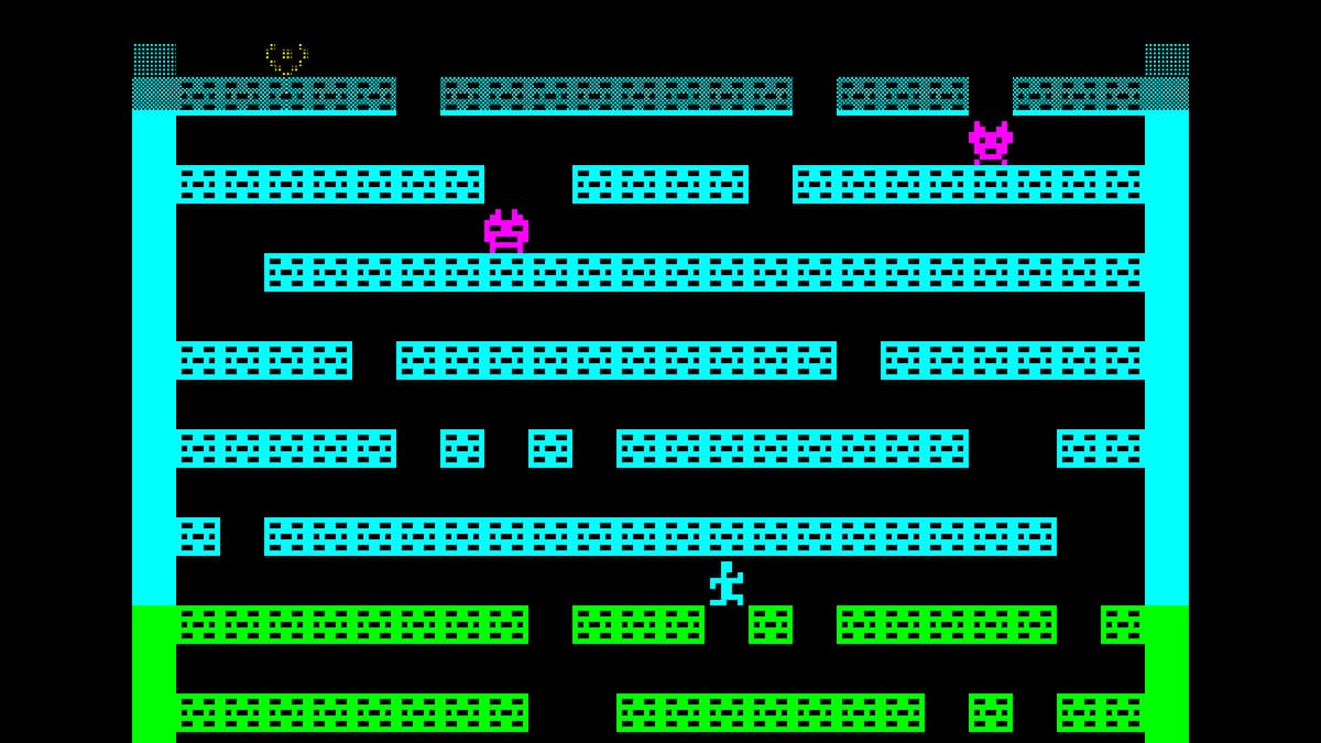 Playing PC-8001 original