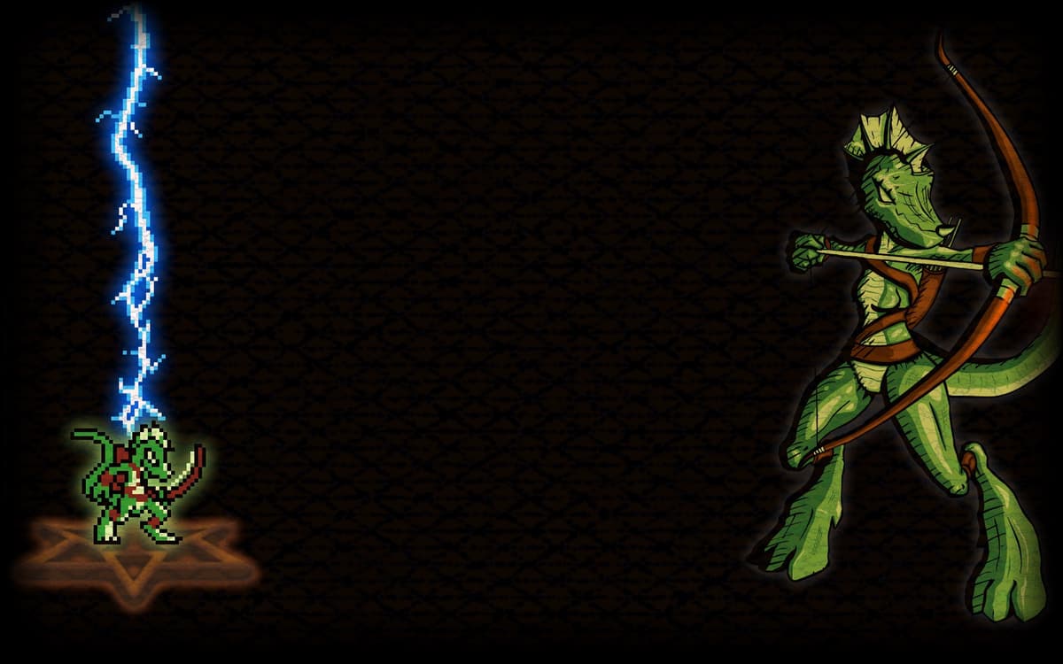 Huntress :: Lizardian (Profile Background)