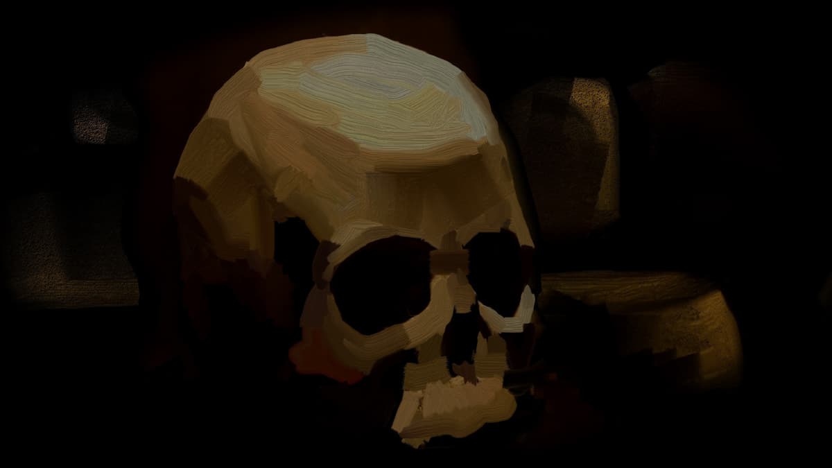 Skull (Profile Background)