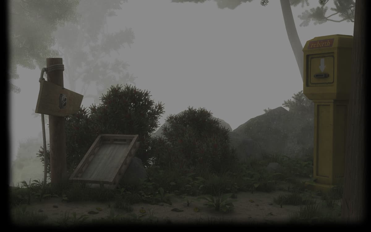Foggy Cliffside