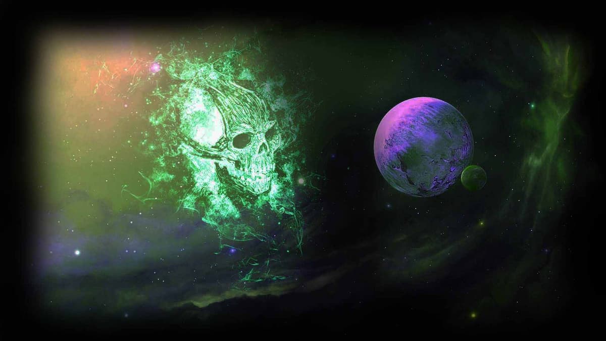 Green background