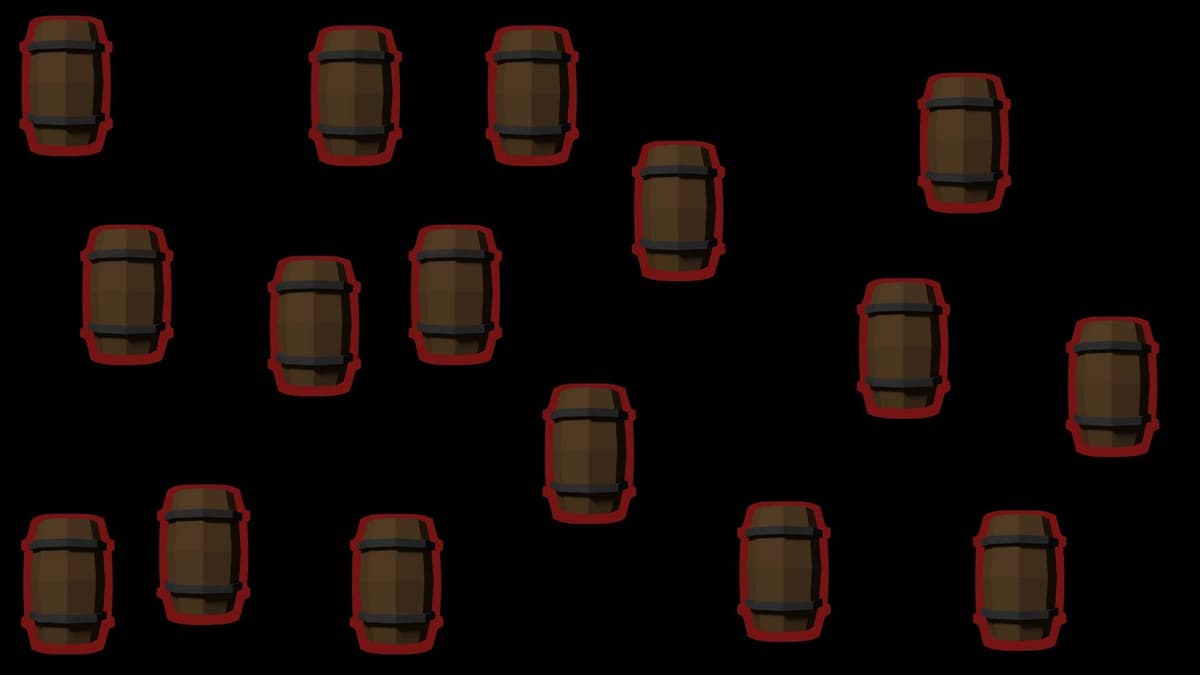 Outlined Barrels