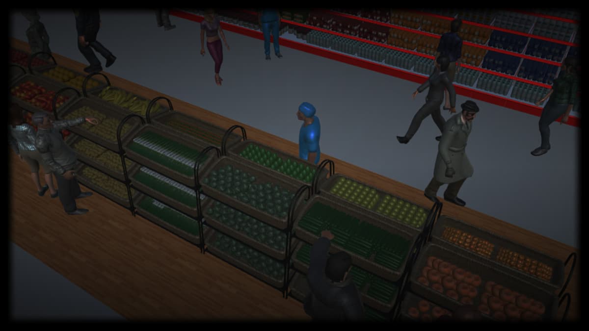 People are shopping