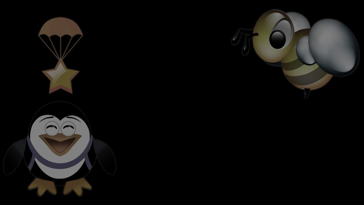 Pengy loves stars