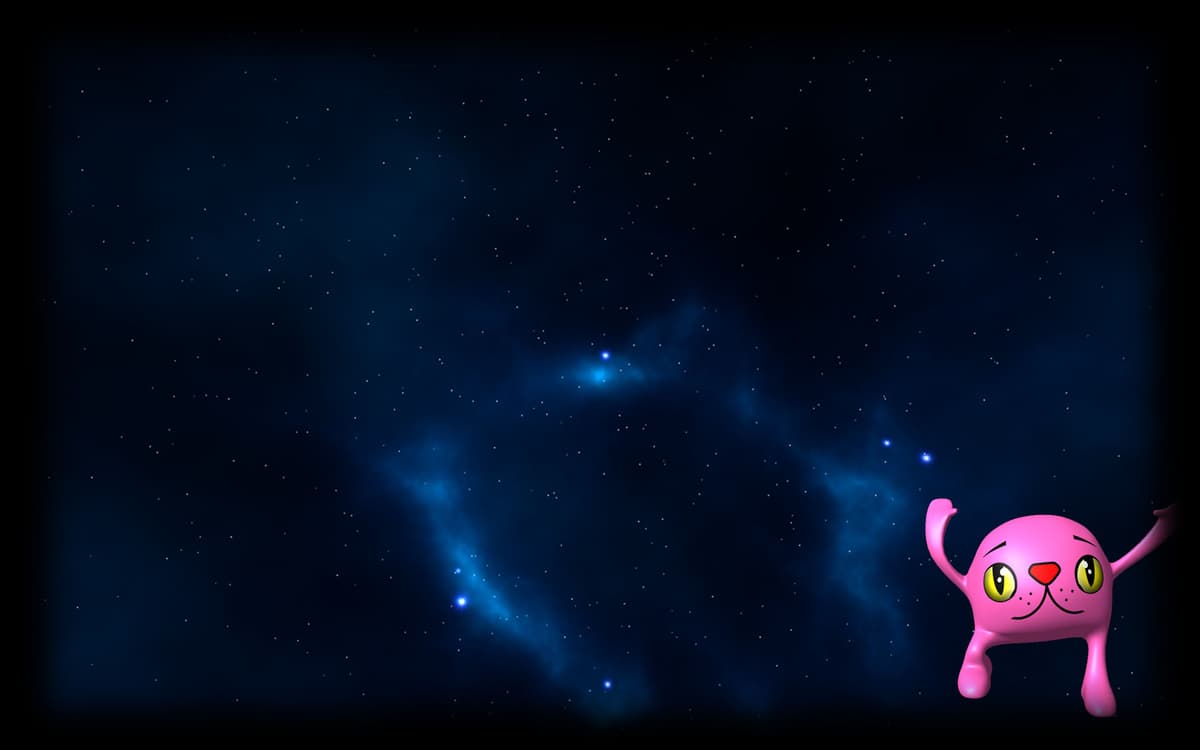 Pink Checker Monster (Profile Background)