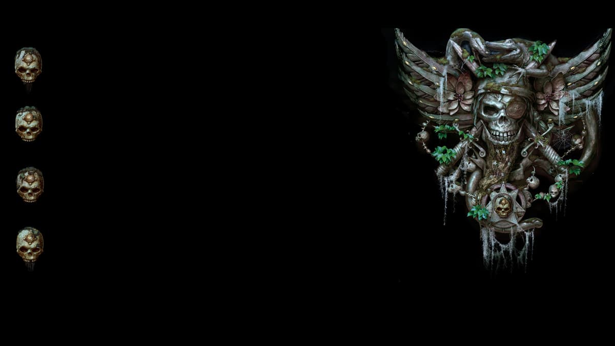 Skull Puzzle (Profile Background)