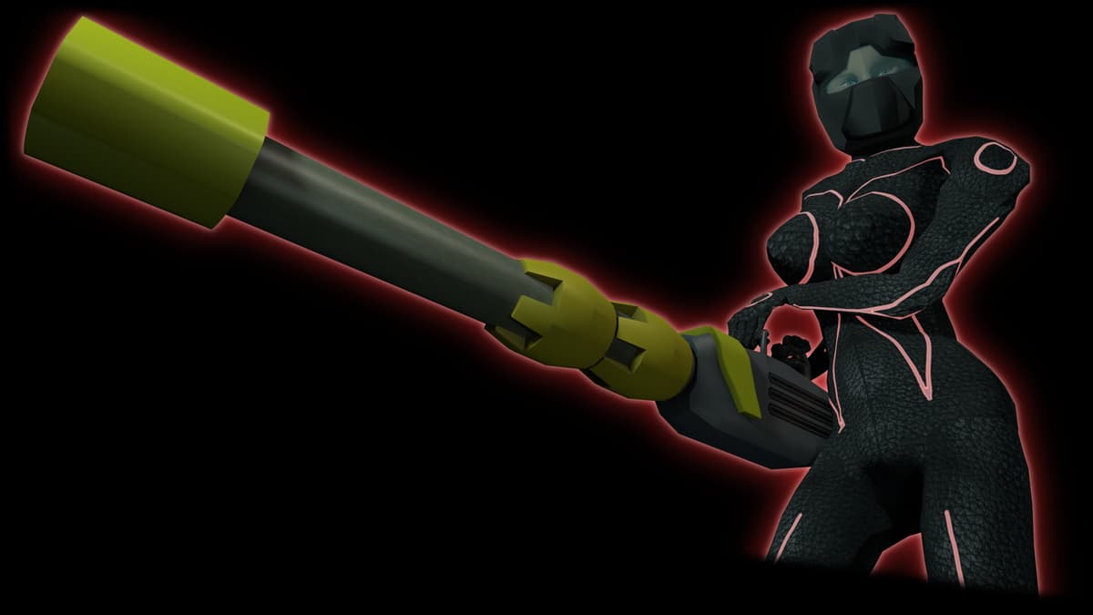 Rail gun scene