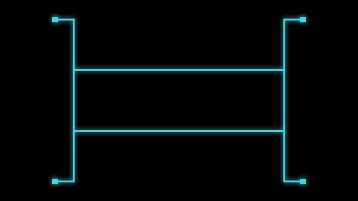 Cyan Path (Profile Background)