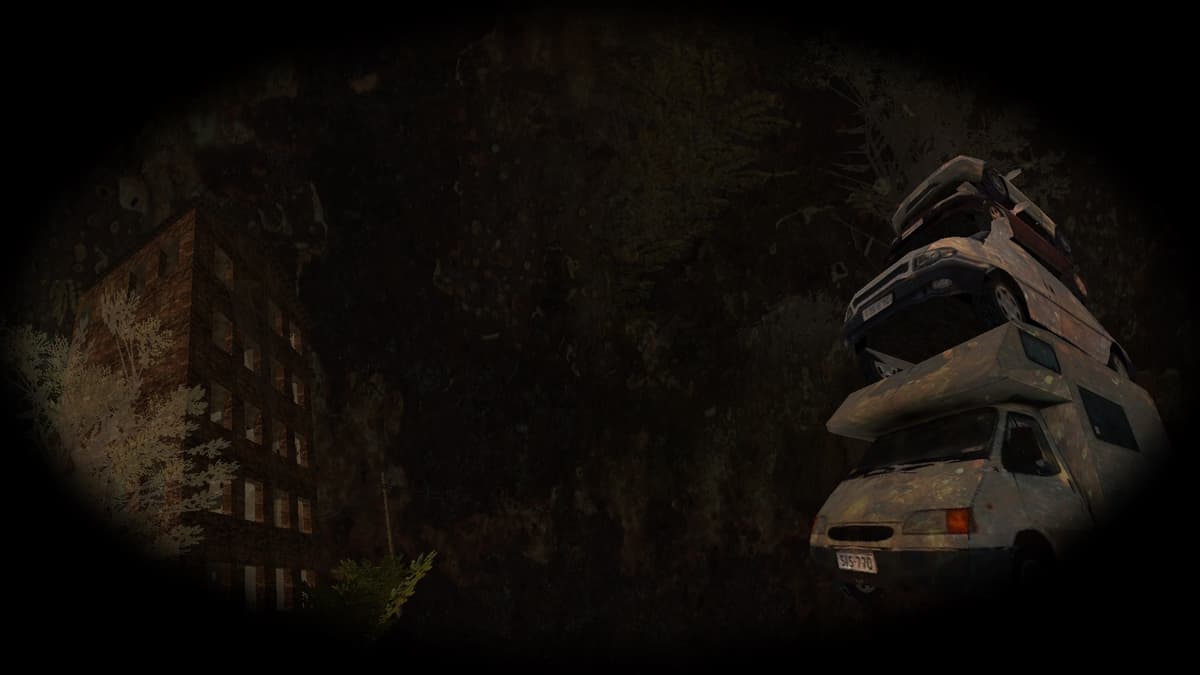 Car Stack and Tower Background
