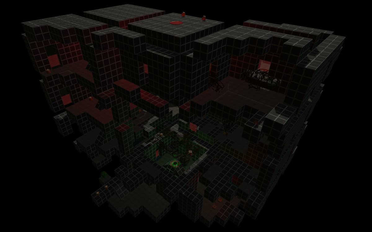 Destroyed Cube