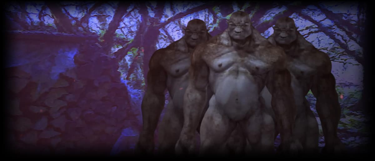 Trolls in the woods