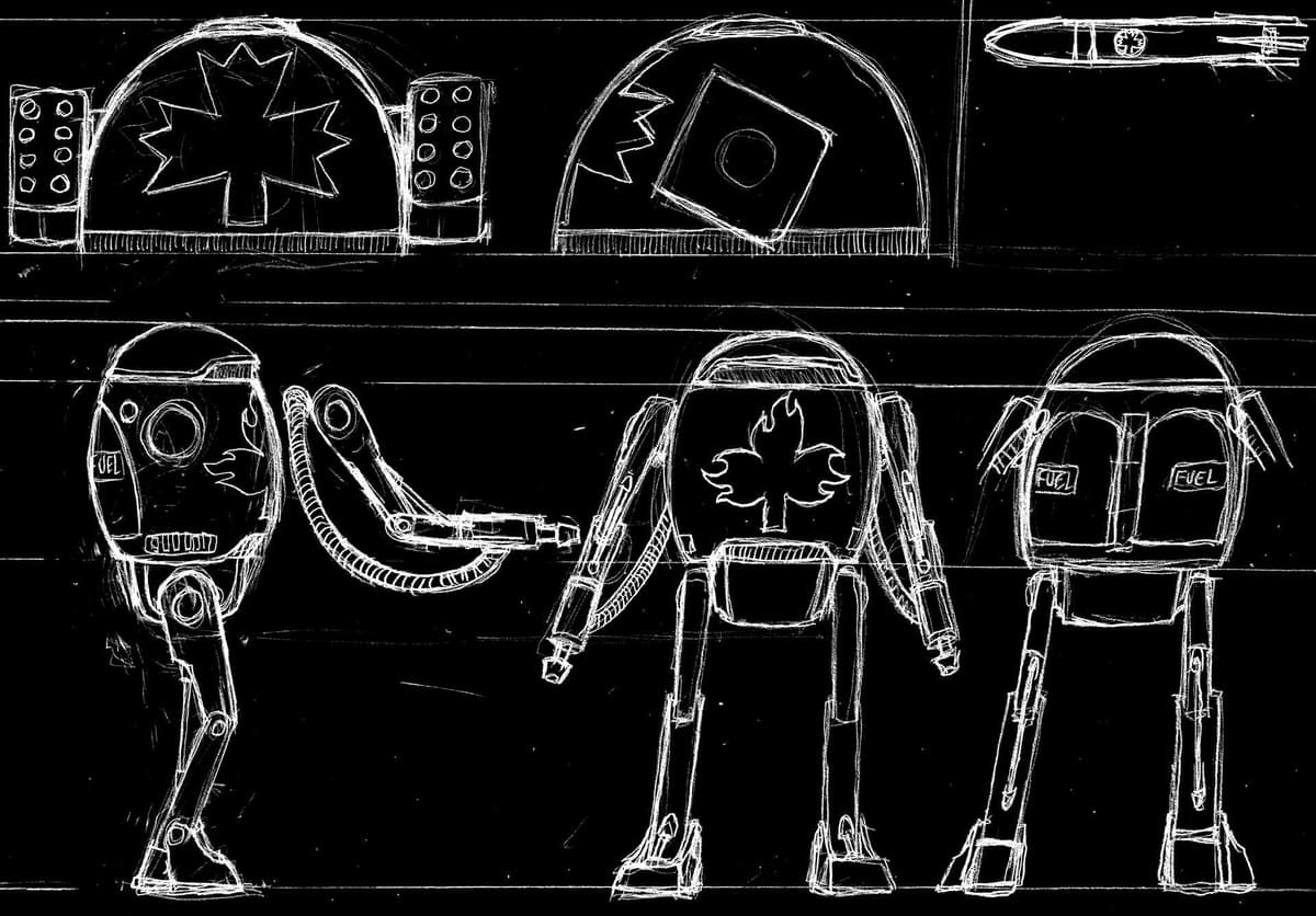 Flamebot Blueprints