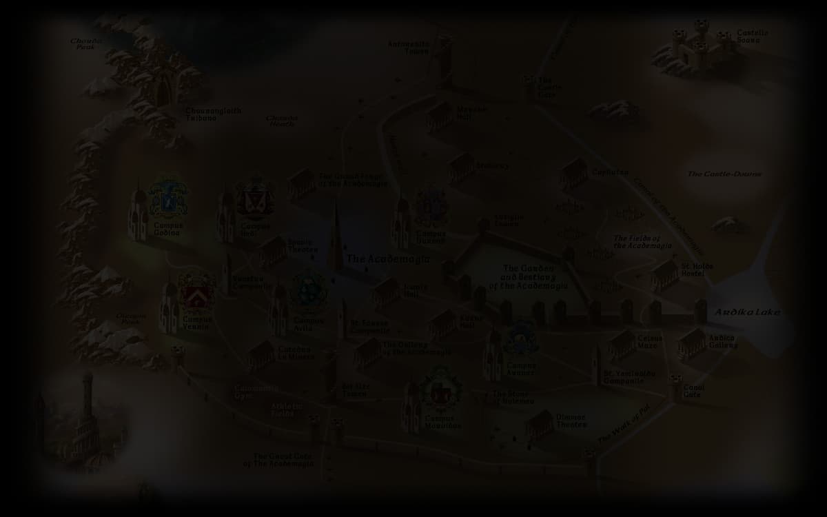Map of the Academagia