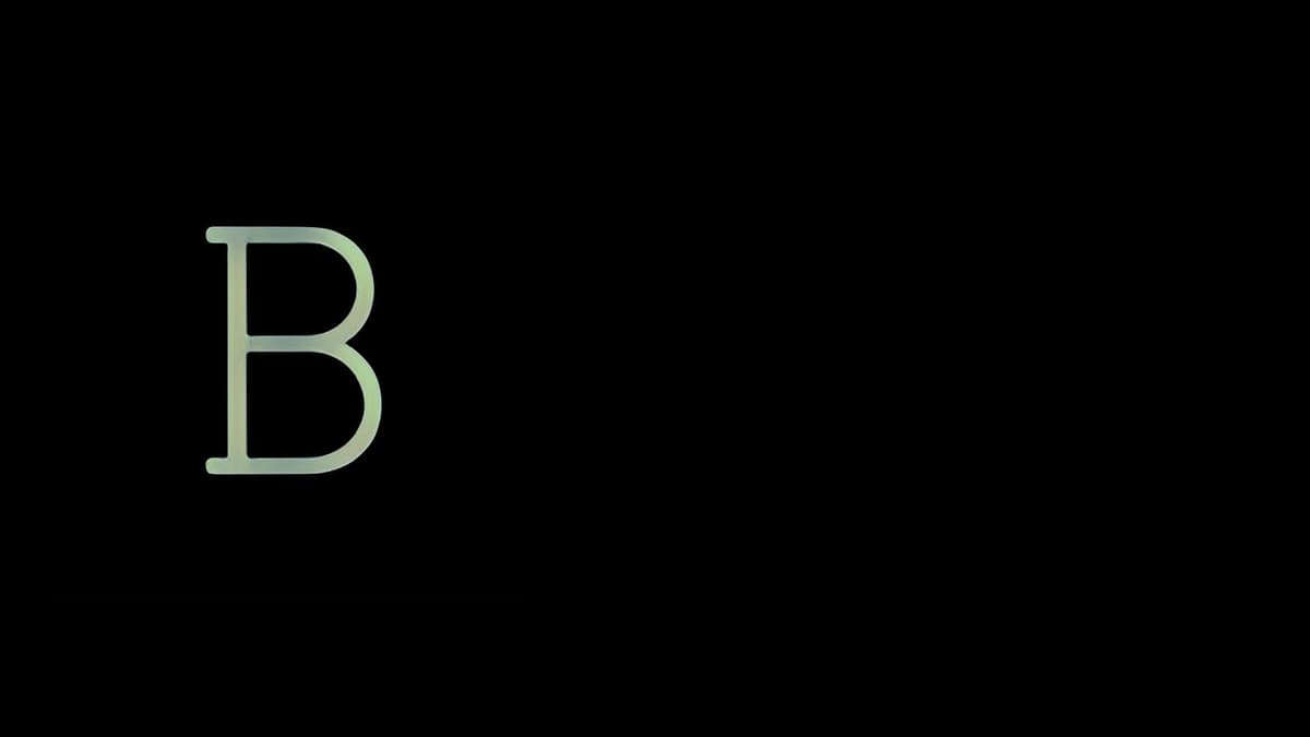 B