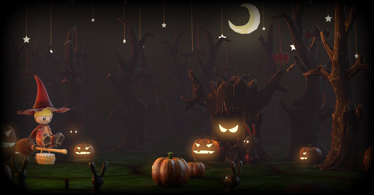 Halloween Woods