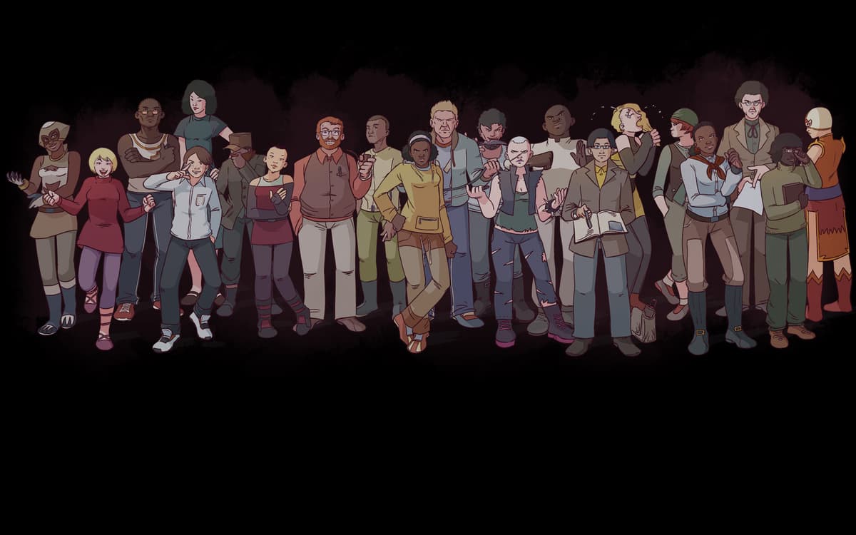 Honey Background - Cast