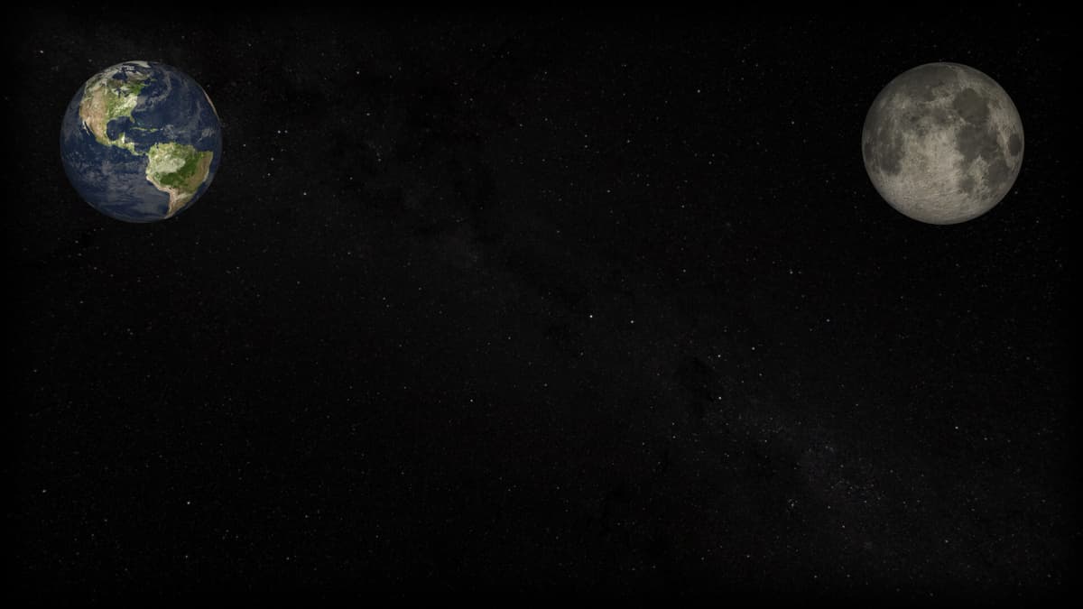 Earth and Moon