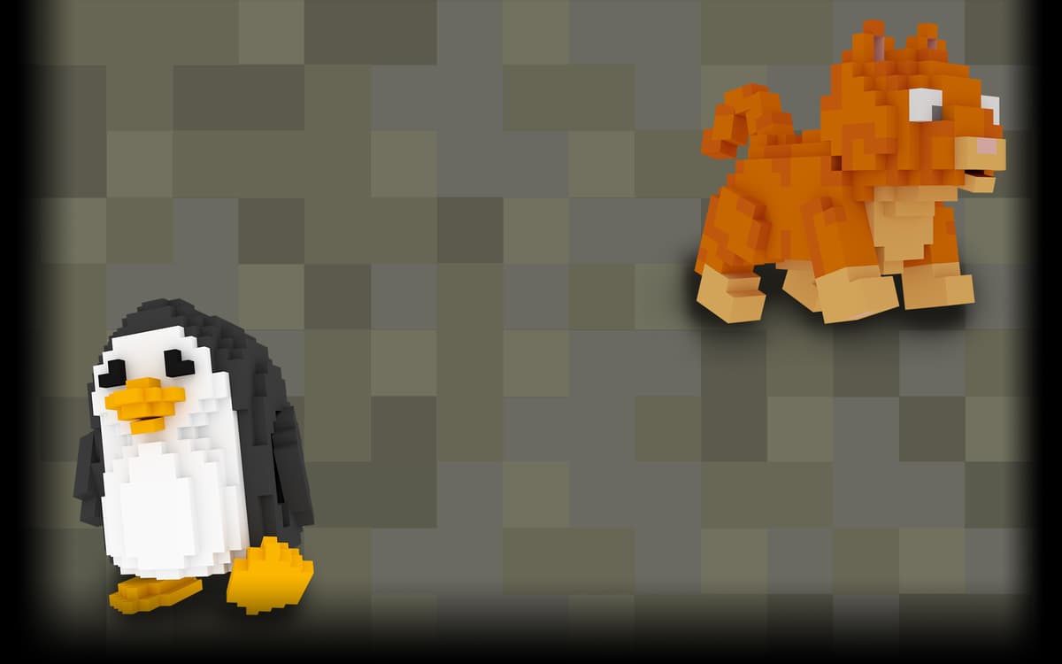 Voxel Penguin