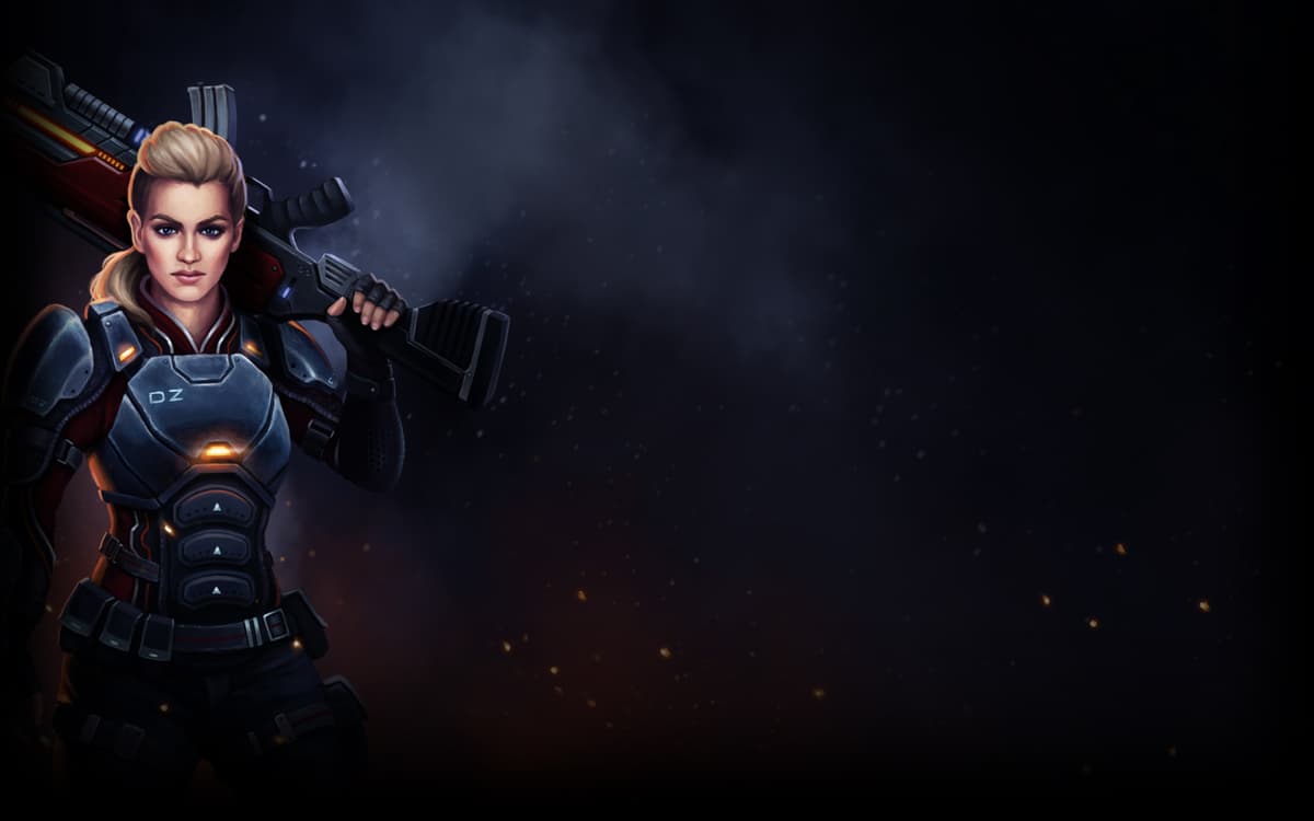 Heavy Infantry Commander (Profile Background)