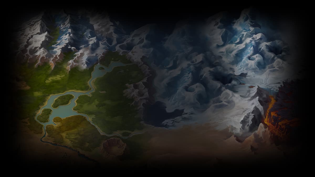 Map of the Wastelands