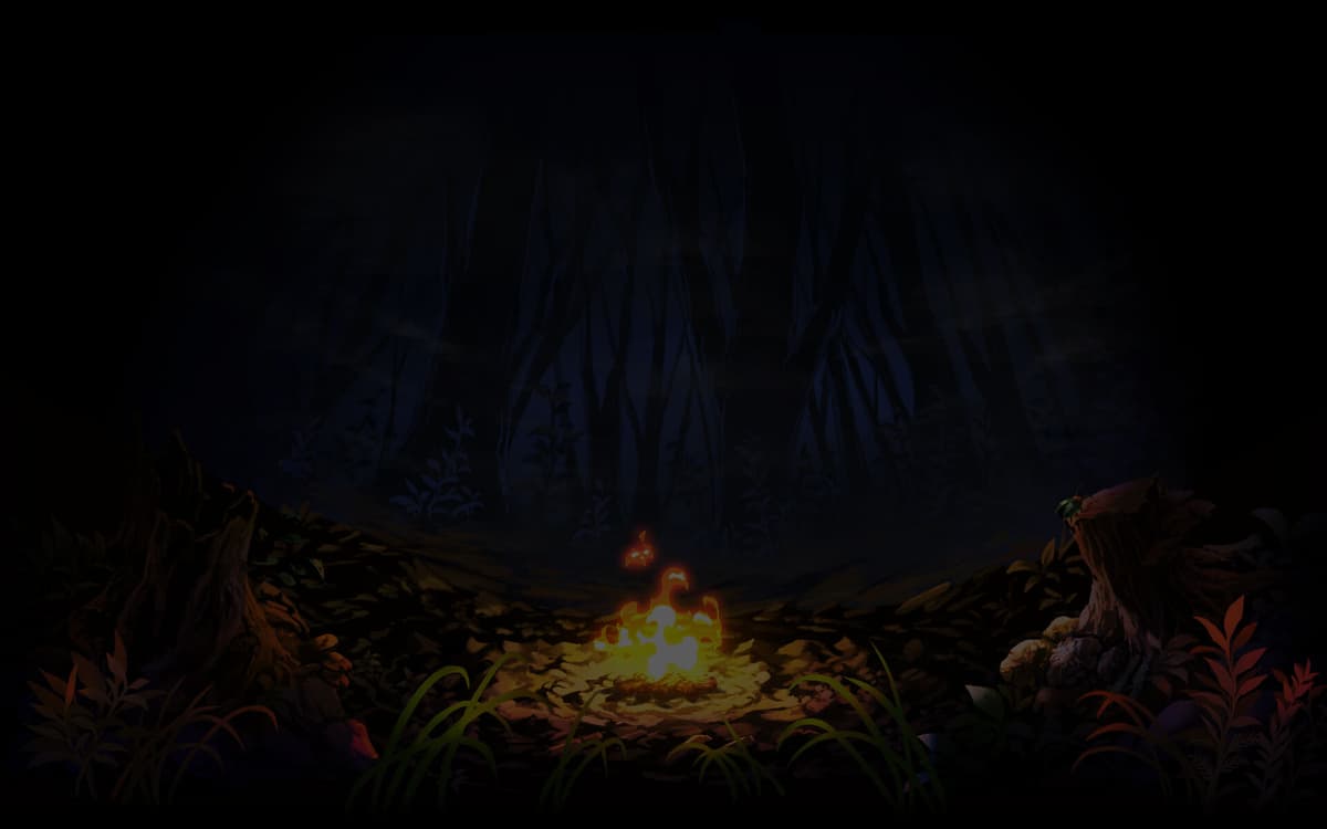 The Vagrant background titlescreen