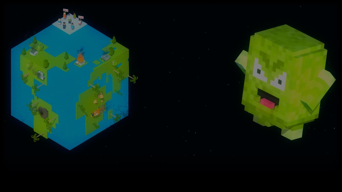 Planet of monsters