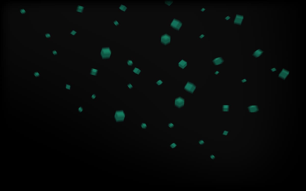Minty Fresh Shower of Cubes